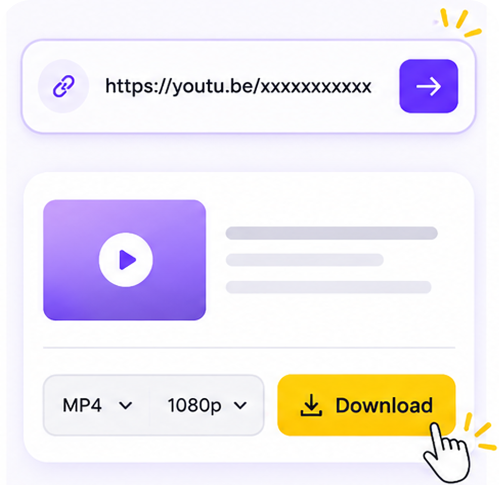 Paste link into MediaGrabber and Download
